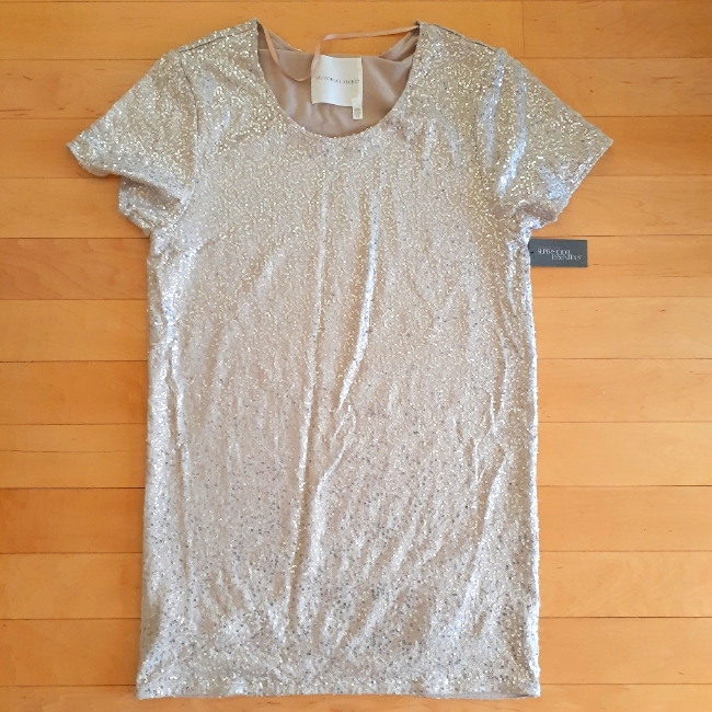 Victoria's Secret Women's Sequin Top Tunic Dress Small